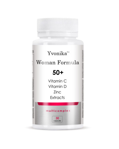 Yvonika Woman Formula 50+, Мультивитамины для женщин 50+, для взрослых